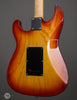 GJ2 Guitars - Glendora NLT - HSS - Cherry Sunburst - Birdseye Maple Neck - Used - Angle Back