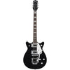 Black Gretsch Double Jet G5445T with Bigsby - front