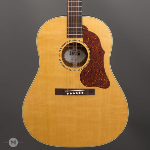 Iris Guitars - DF Natural - Ivoroid Binding - Front Close