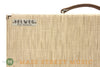 Helweg 13" x 24" Ivory Woven Vinyl Pedalboard - front close