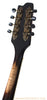 June Psalm 40 A Style Mandolin - tuners and back of neck