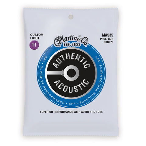 Martin Acoustic Strings - Authentic Phos Custom Light MA535