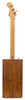 Kelly's MO License Plate Cigar Box Guitar - back