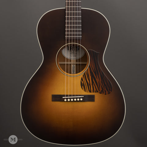 Iris Guitars - MS-00 - 12-Fret - Tobacco Burst with Binding - Front CLose