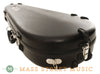 Calton Black/Red Mandolin Case - angle