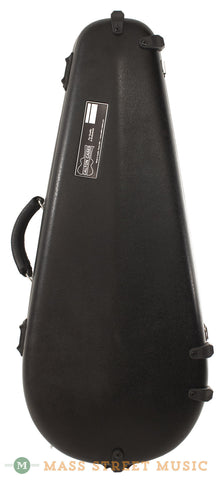 Calton Black/Red Mandolin Case - front
