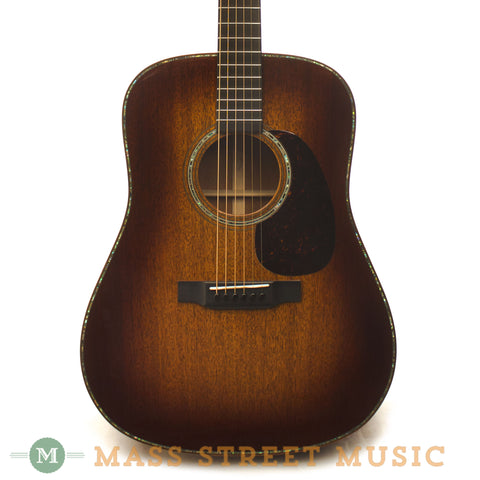 Martin D-14 F Mahogany Custom Shop Acoustic Guitar - front close