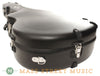 Calton Black/Green OM Guitar Case - angle