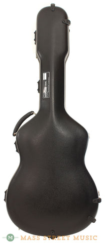 Calton Black/Green OM Guitar Case - front