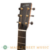 Leo Posch Acoustic Guitars - Deep Body OM Full Sunburst - Headstock