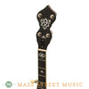 Ome Trilogy 11" Tubaphone Open-Back Banjo - headstock