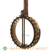 Ome Used North Star 11" Tubaphone Open-Back Banjo - back angle