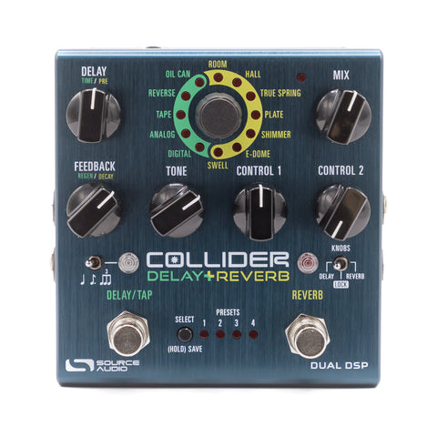 Source Audio - One Series Collider Delay + Reverb - Front Close
