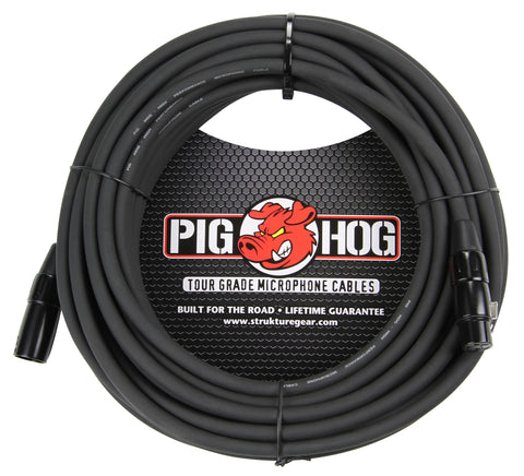 Pig Hog Cables - XLR Microphone Cable - 30ft