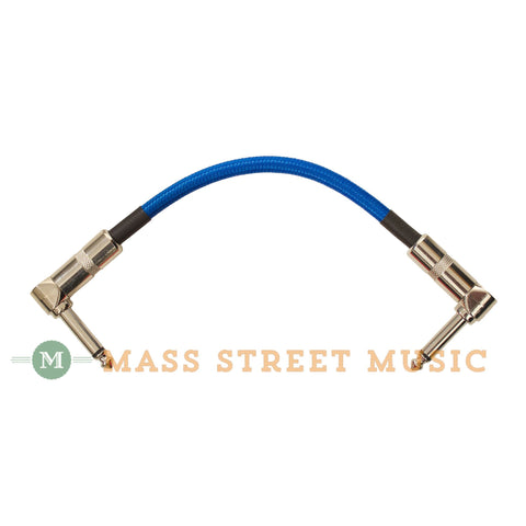 Strukture Cables - 6" Patch Cable - Woven Blue