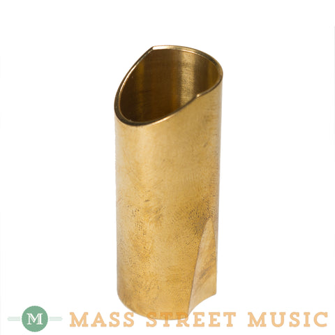 Rock Slide Polished Brass Guitar Slide - Small