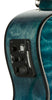 Lanikai QM-BLCEC Quilted Maple Blue Cutaway Electric Concert