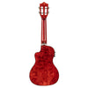 Lanikai QM-RDCEC Quilted Maple Red Cutaway Electric Concert