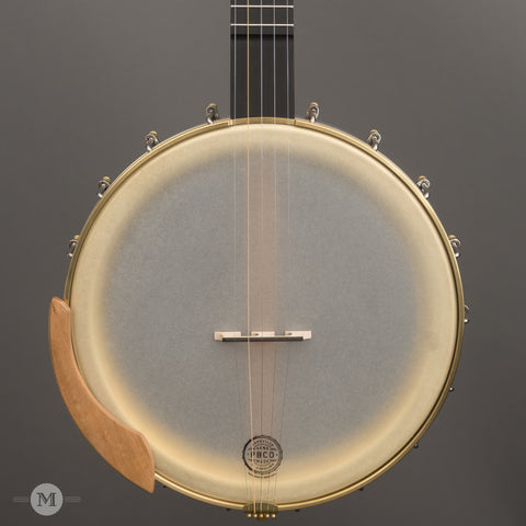 Pisgah Banjos - 12" Rambler Dobson - Cherry - Short Scale - Front Close