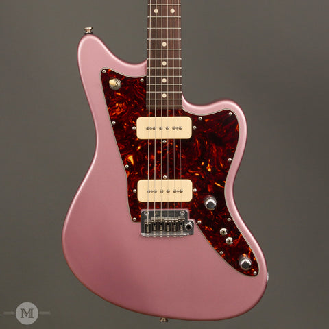 Tom Anderson Electric Guitars - Raven Classic Shorty - Burgundy Mist - Front Close