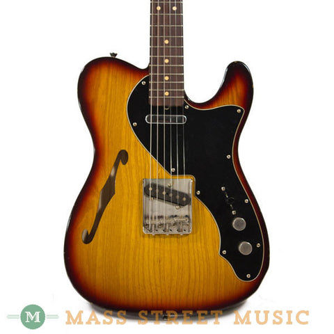 Seuf OH-20F Semi-Hollow Electric Guitar - front close