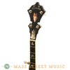 Stelling Used Red Fox Resonator Banjo - headstock