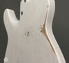 Tom Anderson Electric Guitars - T Classic w/ J-Trem - Transparent Dirty White Distress Lvl 3 - Wear