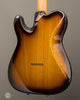 Tom Anderson Electric Guitars - T Classic Shorty Hollow - Tobacco Burst with Binding - Back Angle