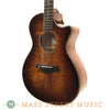 Taylor K22ce Koa Grand Concert Acoustic Guitar - angle