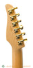 Tom Anderson Hollow Drop Top Koa Electric Guitar - tuners