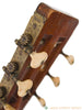 vintage 1850s Martin 2-27 guitar - detail Jerome tuners and bone buttons