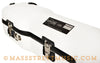 Calton Guitar Case in White w Red - top