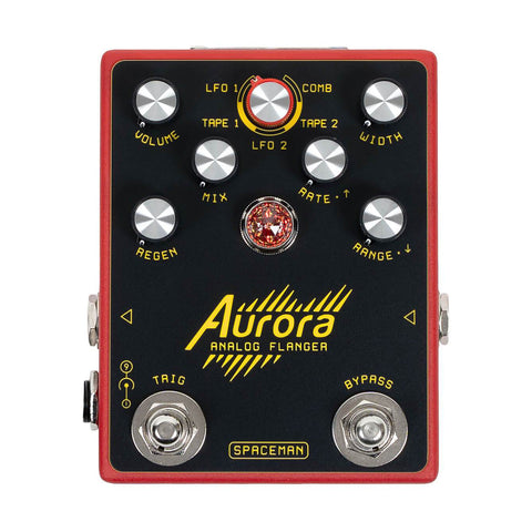 Spaceman Effects - Aurora Flanger - Red