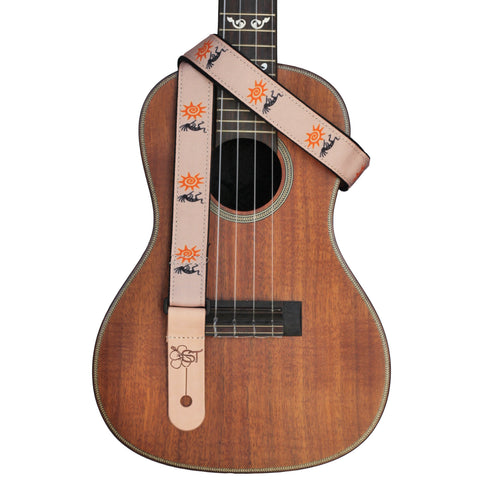 Sherrin's Threads 1" Ukulele Strap - Kokopolli