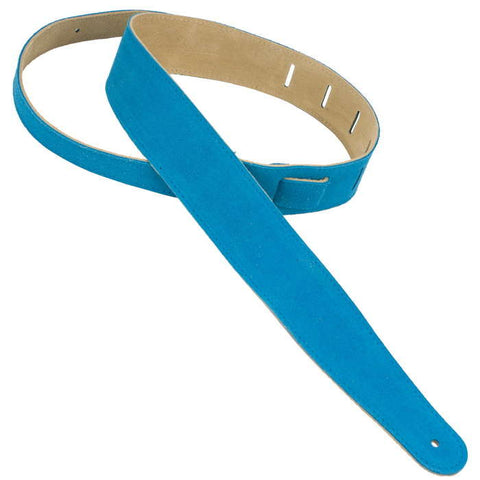 Henry Heller Suede Leather 2" Strap - Turquoise