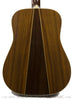 1975 Martin D-35 acoustic guitar back close up