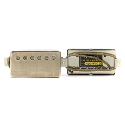 ThroBak Pickups - KZ-115 MXV Humbucker Set - Aged Nickel
