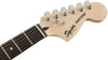 Squier - Bullet HH Mustang Laurel Fingerboard - Imperial Blue - Headstock