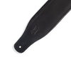 Levy's Straps - 3" Favorite Padded Black Leather Black