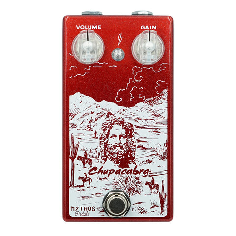 Mythos Pedals - Chupacabra Overdrive/Fuzz - Zeus Logo