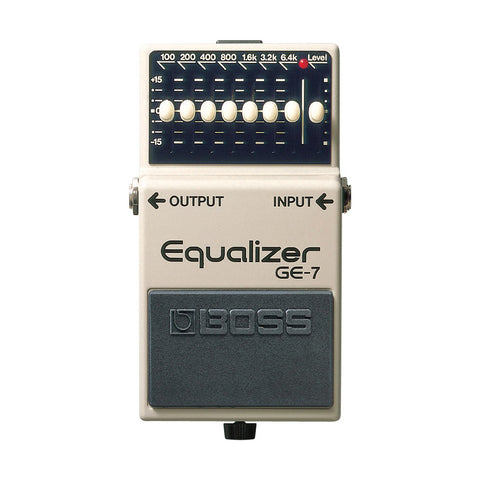 BOSS Effect Pedals - GE-7 Guitar EQ
