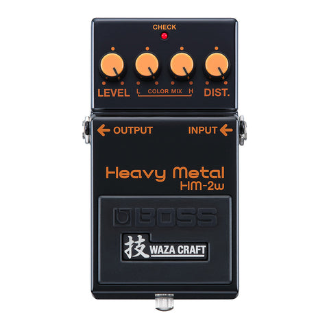 BOSS Effect Pedals - HM-2W Heavy Metal Waza