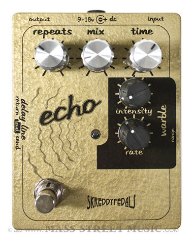 Skreddy Echo Pedal - front