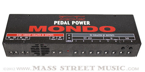 Voodoo Lab Power Supplies - Pedal Power Mondo