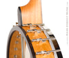 Ome Juniper 12 inch open back banjo - heel and banjo nail detail