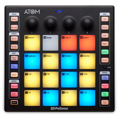PreSonus MIDI Controllers - ATOM Controller