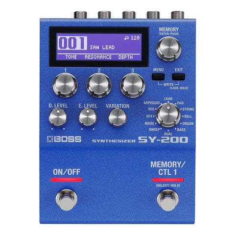 BOSS Effect Pedals - SY-200 Synthesizer