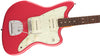 Fender Electric Guitars - American Professional Classic - Jazzmaster - Faded Dakota Red - Side Angle