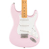 Fender Electric Guitars - Classic Vibe '50s Stratocaster HT - Shell Pink - Front Close