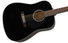 Fender Acoustic Guitars - CD-60S - Black - Side Angle